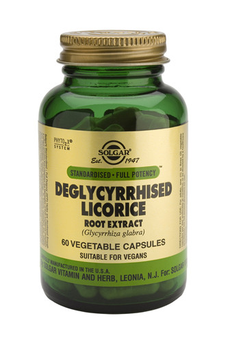 Deglycyrrhised Licorice Root Extract (SFP) 60 veg. Capsules