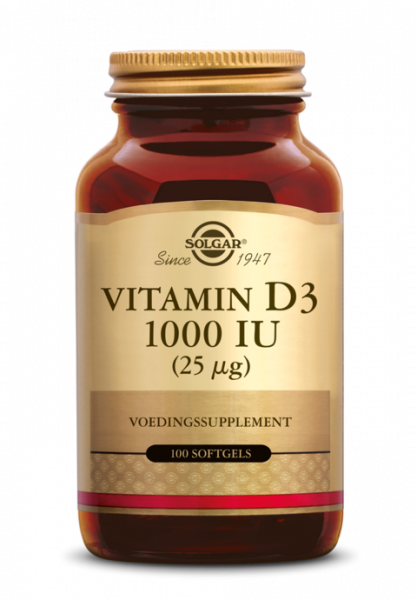 Vitamin D3 25µg / 1000IU Softgels