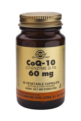 Coenzyme Q-10 60mg Veg. Capsules