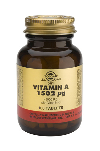 Vitamin A 1502µg / 5000IU (Dry)