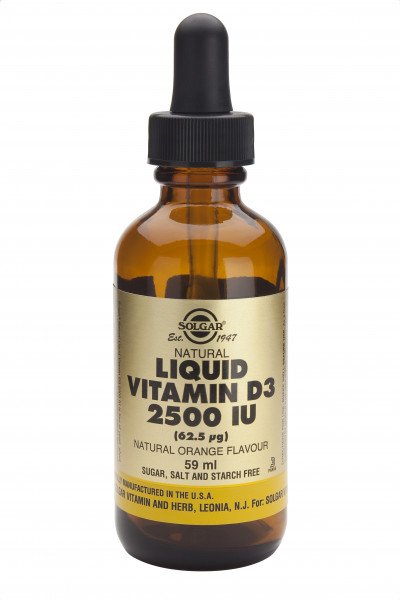 Natural Liquid Vitamin D3 2500IU