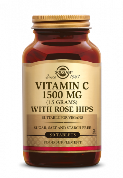 Vitamin C 1500mg with Rose Hips