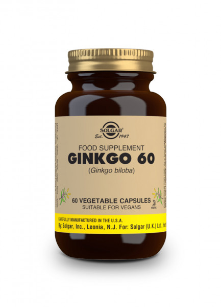 Ginkgo 60 (STD) 60 Veg. Capsules