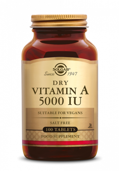 Vitamin A 1502µg / 5000IU (Dry)